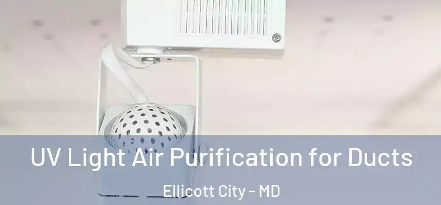  UV Light Air Purification for Ducts Ellicott City - MD