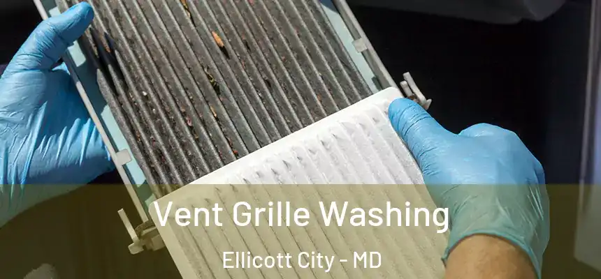 Vent Grille Washing Ellicott City - MD